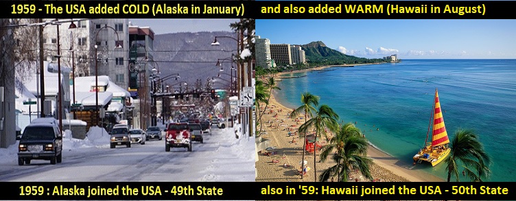 Alaska and Hawaii
