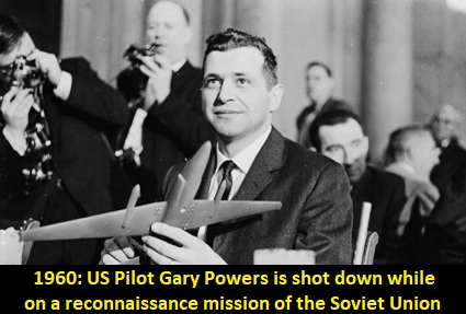 Gary Powers shot down