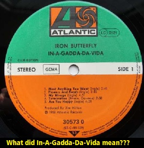 In A Gadda Da Vida